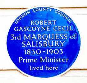 Third Marquess of Salisbury