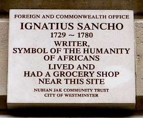 Ignatius Sancho - SW1