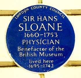 Sir Hans Sloane - WC1