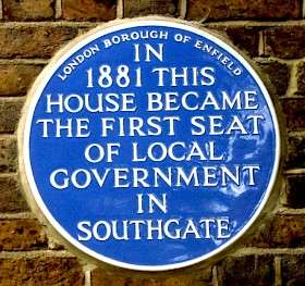 Southgate - First Seat of Local Government