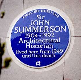 Sir John Summerson