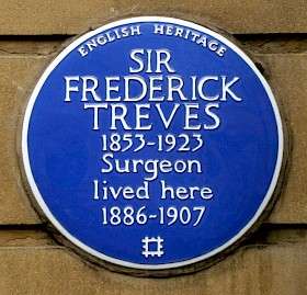 Sir Frederick Treves