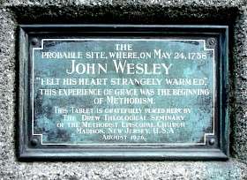 John Wesley, EC1 - London Wall