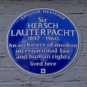 Sir Hersch Lauterpacht