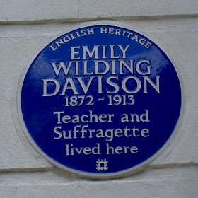 Emily Wilding Davison - W14