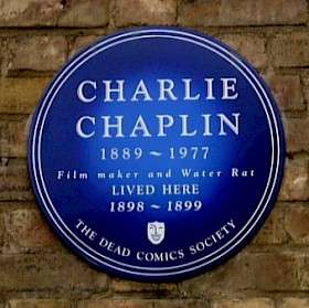 Charlie Chaplin, SE11 - Methley Street