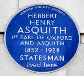 Herbert Henry Asquith - W1