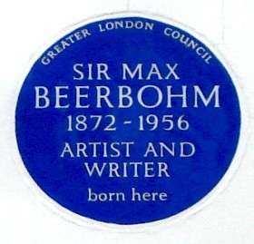 Sir Max Beerbohm - W8