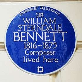 Sir William Sterndale Bennett