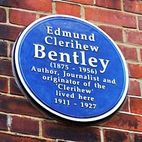 Edmund Clerihew Bentley