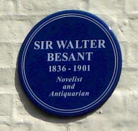Sir Walter Besant, NW3 - Frognal