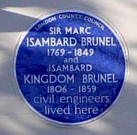 Sir Marc Isambard Brunel - SW10