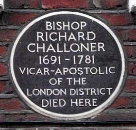 Bishop Richard Challoner