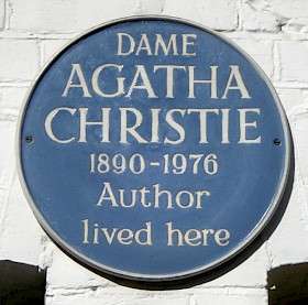 Dame Agatha Christie - SW10