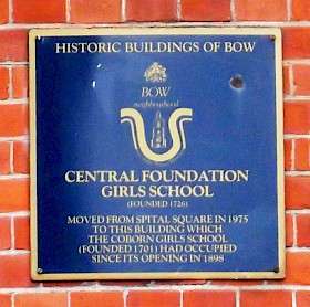 Coborn Girls' School, E3 - Bow Road