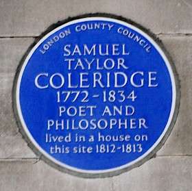 Samuel Taylor Coleridge - W1
