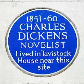 Charles Dickens, WC1 - Tavistock Square