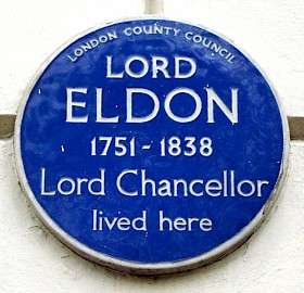 First Lord Eldon