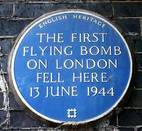 First Flying Bomb on London
