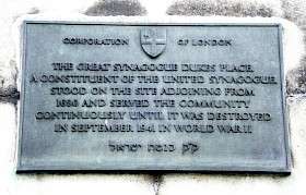 The Great Synagogue of London - EC3
