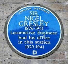Sir Nigel Gresley, Platform Eight - King's Cross Station
