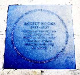 Robert Hooke, EC3 - Monument Street