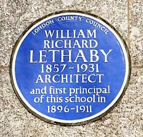 William Richard Lethaby, WC1 - Southampton Row