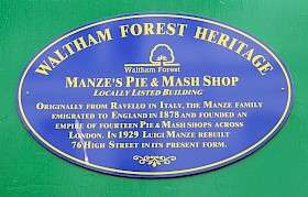 Manze's Pie and Mash Shop - E17