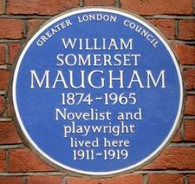 William Somerset Maugham, W1 - Chesterfield Street