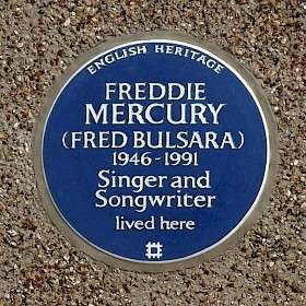 Freddie Mercury, Feltham - Gladstone Avenue