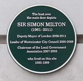 Sir Simon Milton - W1